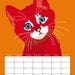 2012 Cats Wall Calendar - Limited Edition - Plus three bonus prints