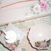 Vintage 3 Piece Boudoir Set Plastic 50s 60s Very feminine holiday sale