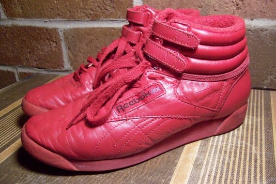 reebok high tops with straps