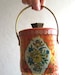 Orange Tin With Handle