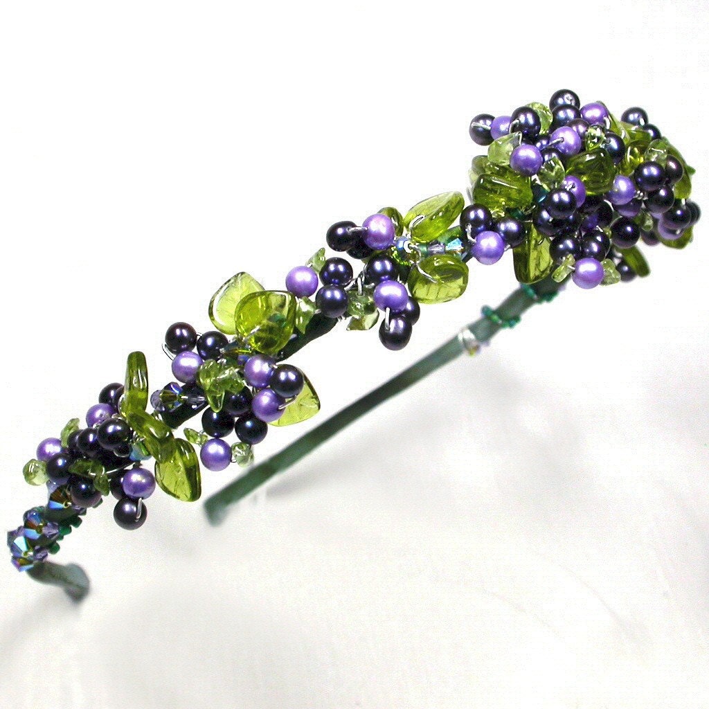Headpiece Ambrosia Goddess Vineyard Headband