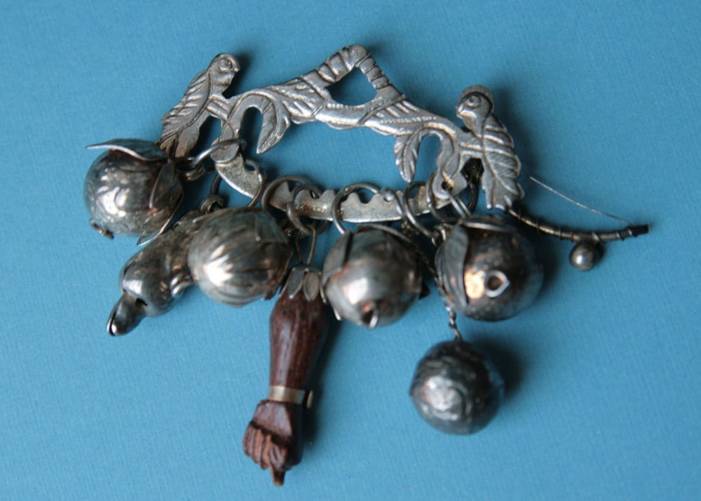 Reserved for LYS Penca De Balangandan Brooch 8 charms