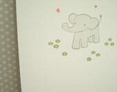 baby elephant gocco print