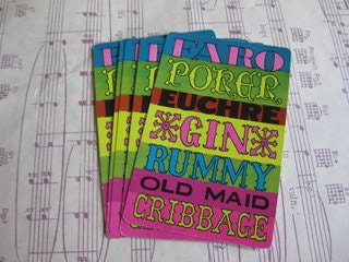 Vintage Playing Cards- Set of 10
