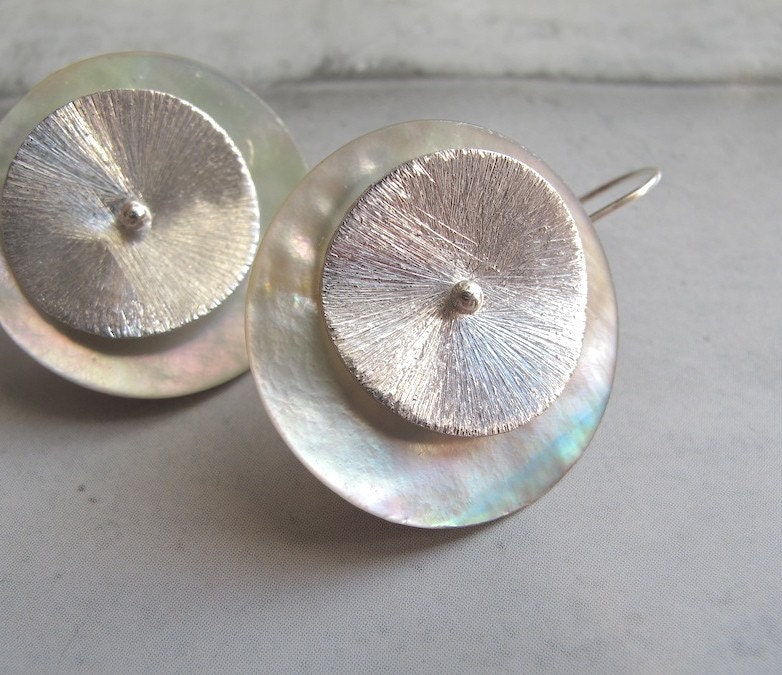 Minimalist sterling silver earrings SINGLE white Black Friday Etsy Cyber Monday Etsy