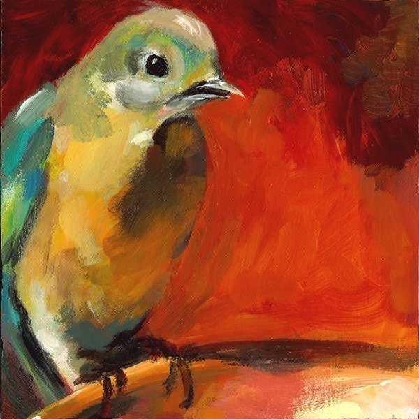 Bath- bird art