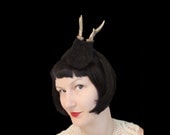 Roe Deer Antler Headband - Black Forest Faun Fawn Halloween Costume