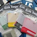 floppy disc label gift tags