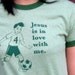 Women's Small Jesus is in Love with Me T-shirt