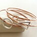 Copper and Sterling Silver Bangles Shapes