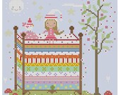 The Princess and the Pea Cross Stitch