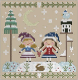Best Friends Cross Stitch Pattern