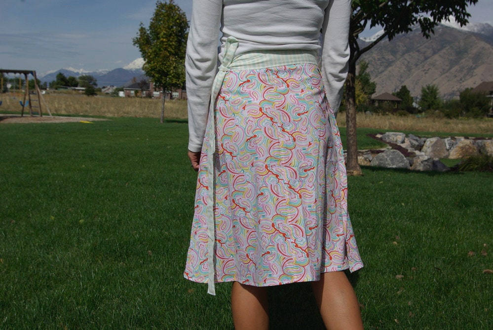 Irene- wrap skirt, size L/XL
