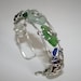 WIre Wrapped Seaglass Bracelet