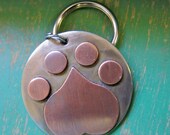 big foot - personalized pet ID tag