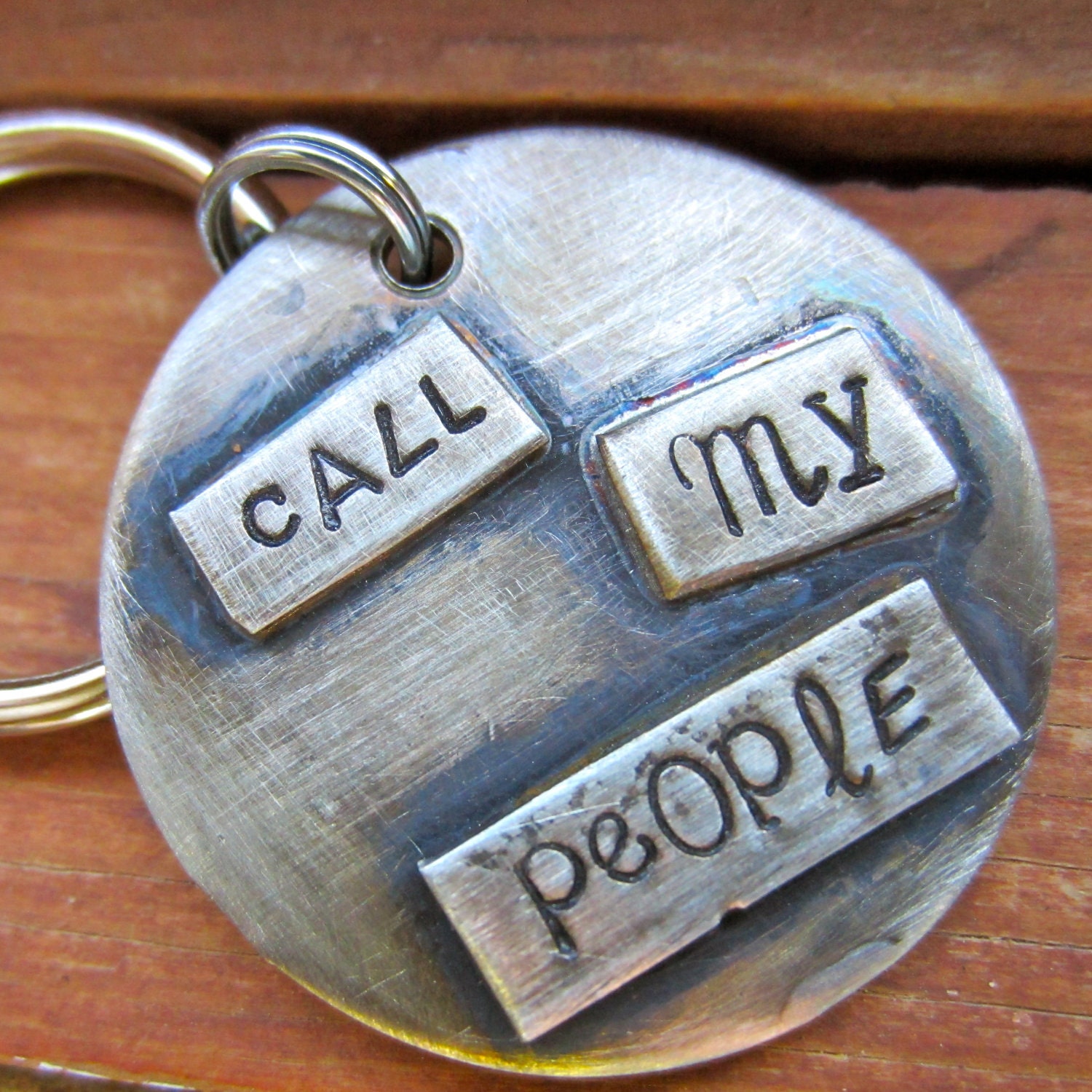 pet ID tag - call my people - personalized