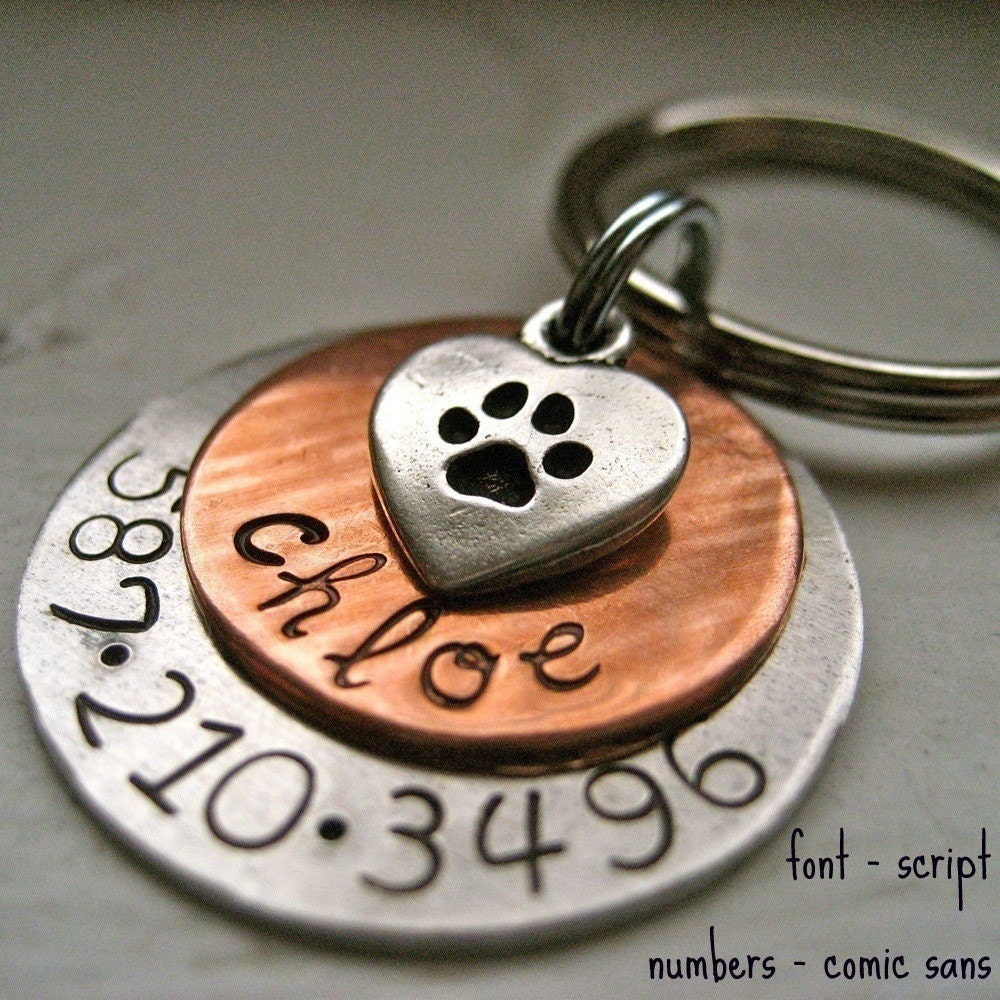The Chloe Tag - Personalized pet id tag