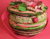 Flower Basket Coil Handbag