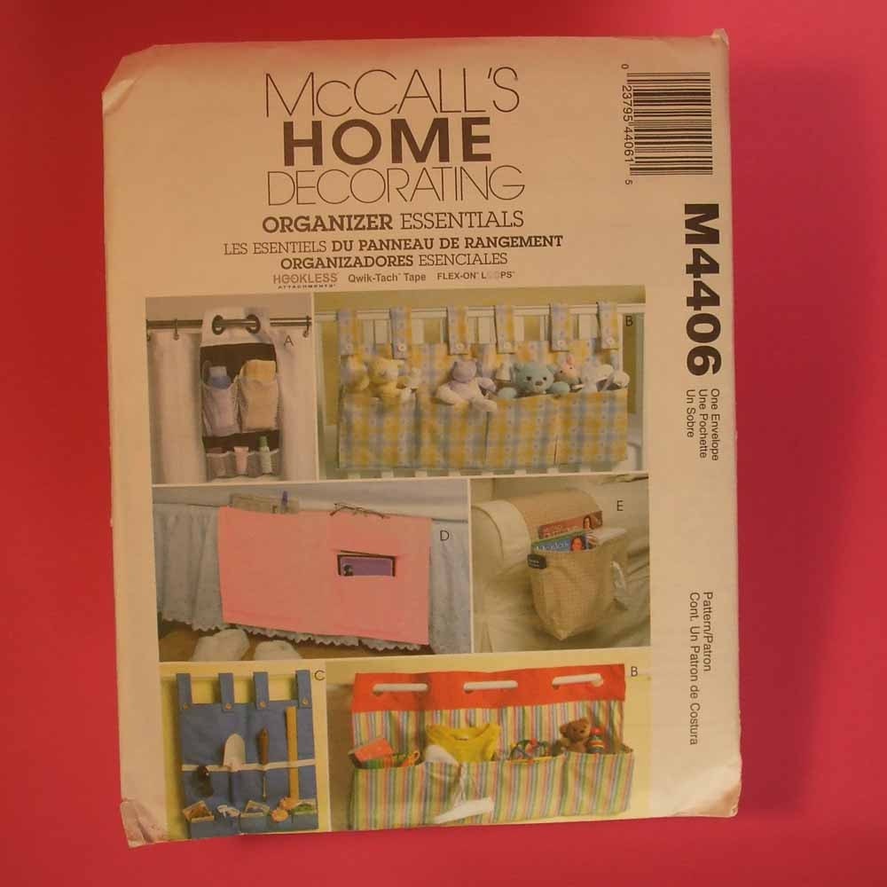 Uncut McCall's Organizer Essentials Pattern