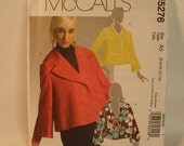 Uncut McCall's Pattern Very Loose Fitting Jacket Back Pleat Size 6 - 14
