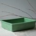 seagreen pottery planter / bonsai planter / Royal Haeger