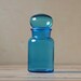 blue apothecary jar