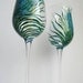 Peacock Pinot Grigio Wine Glasses--Set of 2