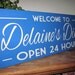 Custom Wood Sign, Personalized Wedding Gift, kitchen decor sign, customized diner sign, welcome sign