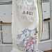 Laundry Bag embroidered vintage style gift bag, laundry room storage canvas bag set of 10 wholesale
