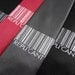Replicant Mens Necktie - Blade Runner Inspired Barcode Tie for Men in Grey, Black or Magenta