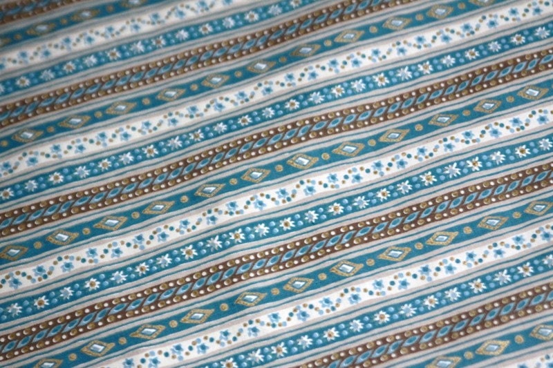 Bengal Lancer in Brown and Turquoise