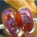 LONG ISLAND Big hole Art Glass lampwork beads for European Charm Chains