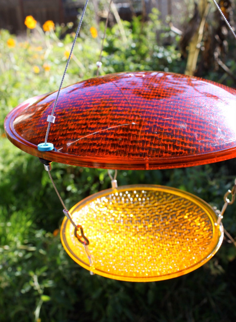 Bird Feeder Eco Friendly recycled, Up-cycled birdfeeder
