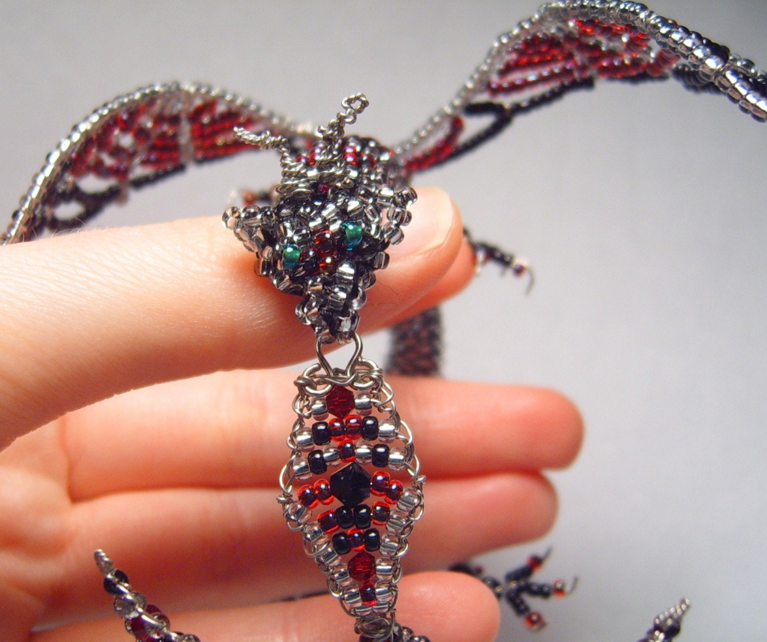 Nikida, handmade dragon bracelet