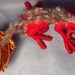 Aithne, OoaK poseable crocheted dragon