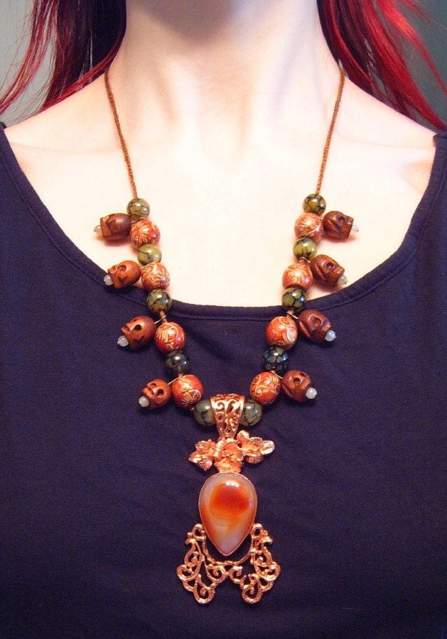 With Her Blessings, necklace and earring set