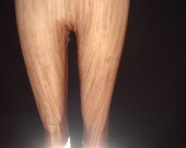 Woodgrain Leggings with Reflective Patches