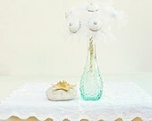 White Sea Urchin Flowers (6pcs)