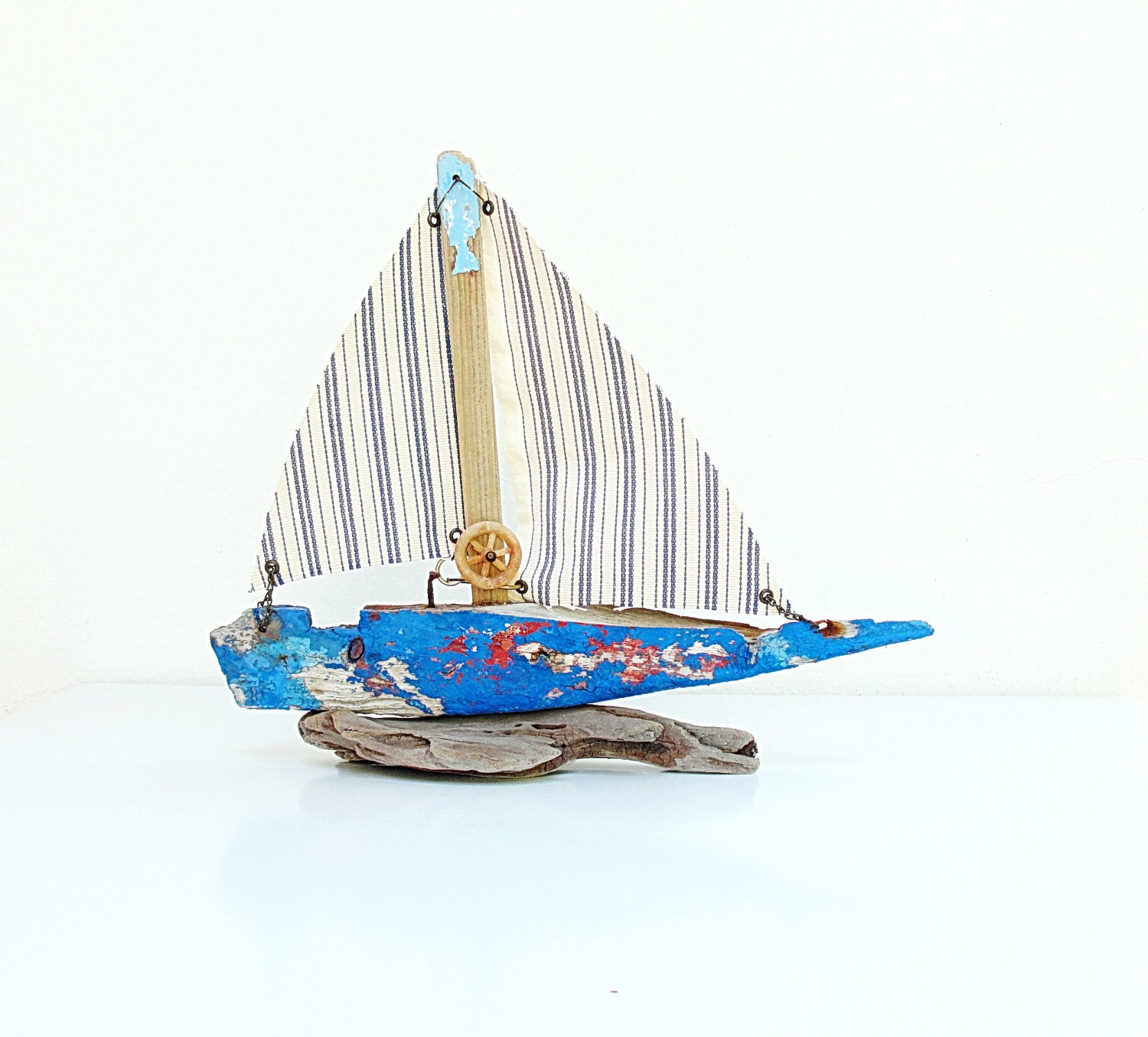 Let's Drift Away - Driftwood Boat