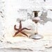 Lila Sea Urchin Candle Holder