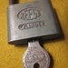 Vintage Reese Cylinder Lock With Key