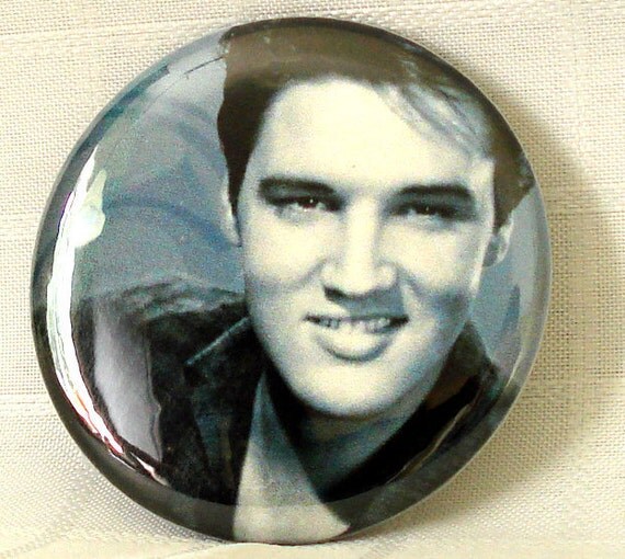 Pocket Mirror Elvis Presley by Silverbeauty on Etsy