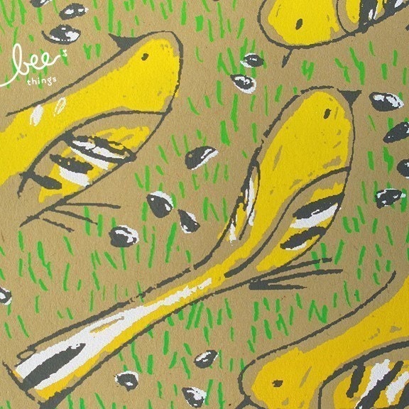 goldfinches limited edition print