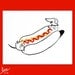 wiener dog limited edition print