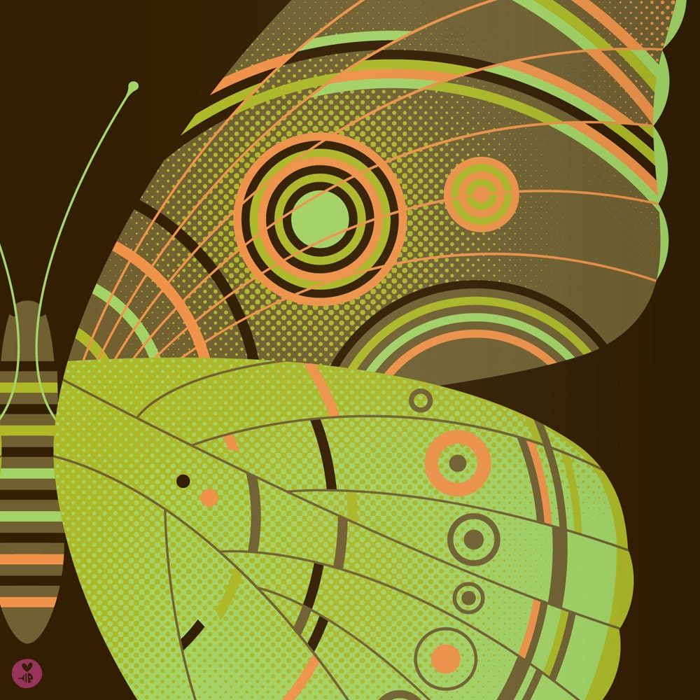 forest owl moth limited edition print