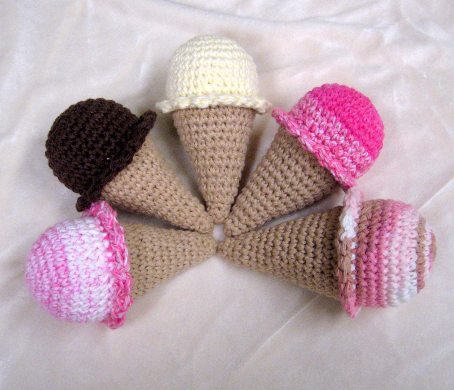 Amigurumi Ice Cream Cone Crochet Pattern PDF By Xraychic9 On Etsy