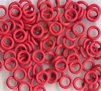 10mm CHERRY POP O RINGS