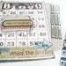 Handmade Travel Journal plus Chipboard Stickers and FREE US SHIPPING