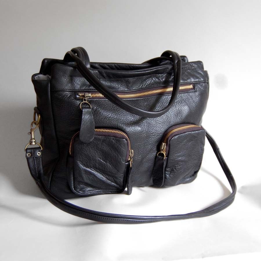 5 pocket Willow bag in black