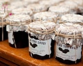 Personalized Jam or Jelly Labels - Spread the Love - Digital File - Curvy Shape